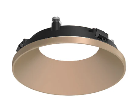 NORA Lighting NAPT-3RDNWD 3" Apollo Round Trimless Downlight Trim, Flangeless, Wheat Diffused Finish