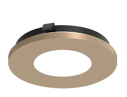 NORA Lighting NAPT-3RPHWD 3" Apollo Round Trimless Pinhole Trim, Wheat Diffused Finish