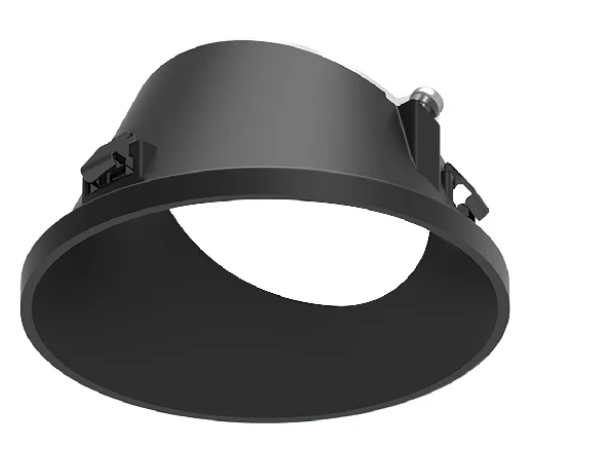 NORA Lighting NAPT-3RWWB/CL 3" Apollo Round Trimless Wall Wash Trim with Clear Lens