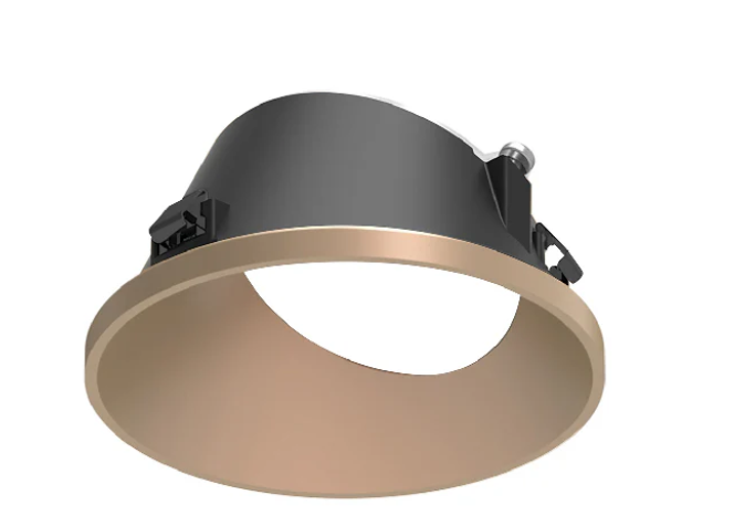 NORA Lighting NAPT-3RWWWD 3" Apollo Round Trimless Wall Wash Trim Wheat Diffused Finish
