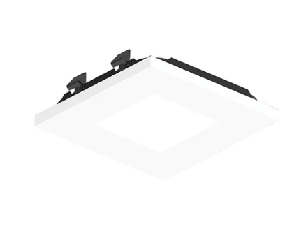 NORA Lighting NAPT-3SPHWD 3" Apollo Square Flangeless Pinhole Trim, Wheat Diffused Finish