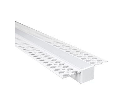 Nora Lighting NATL2-C29W 4' Trimless Channel for 24V COB Tape Light, White Finish