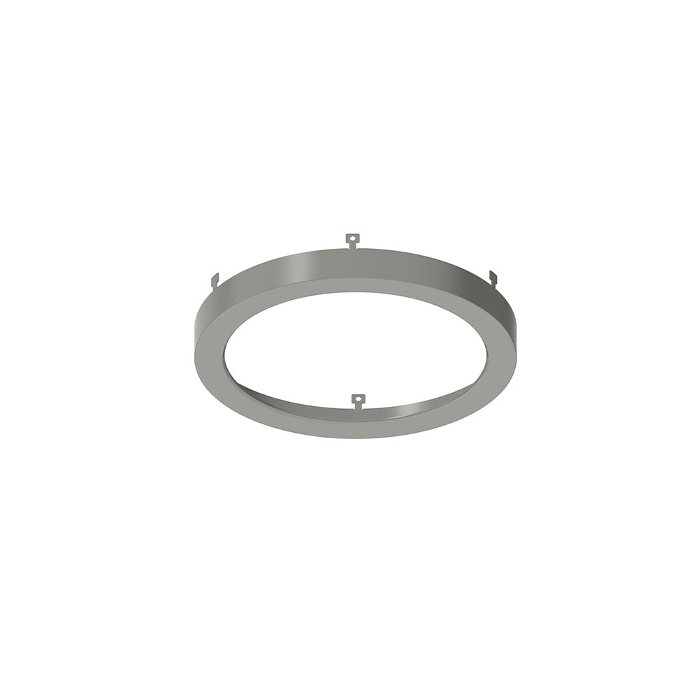 Nora Lighting NELO-6RBN 6" Decorative Metal Ring for NELO-6RTWMPW - Finish: Brushed Nickel