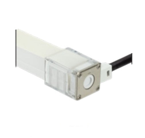 American Lighting NFPROV-CONKIT-NS-2PIN-SIDR 36” Pro-V No-Screw Power Feed (2-Pin) – Side Right w/End Cap