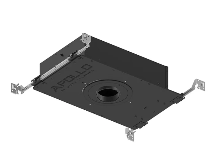 NORA Lighting NHAPIC-3R05L32725DP 3" Apollo Round IC Air-Tight Housing with Field Changeable Optics, 2000 Lumen, 120V, 0.5" to 0.875" Ceiling Thickness