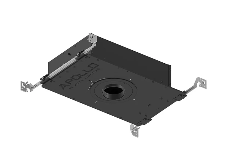 NORA Lighting NHAPIC-3R10L32725DP 3" Apollo Round IC Air-Tight Housing with Field Changeable Optics, 2000 Lumen, 0.875" to 1.25" Ceiling Thickness