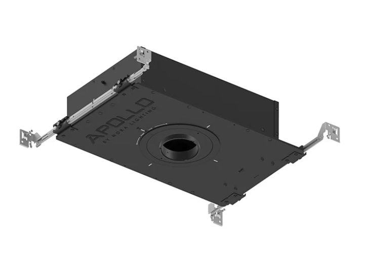 NORA Lighting NHAPIC-3R05L14055DP 3" Apollo Round IC Air-Tight Housing with Field Changeable Optics, 1000 Lumen, 120V, 0.5" to 0.875" Ceiling Thickness