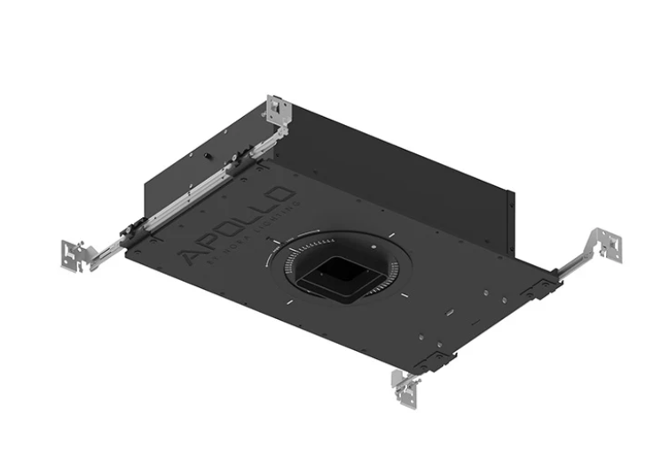 NORA Lighting NHAPIC-3S05L24055DP 3" Apollo Square IC Air-Tight Housing with Field Changeable Optics, 1500 Lumen, 120V, 0.5" to 0.875" Ceiling Thickness