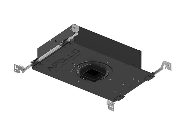 NORA Lighting NHAPIC-3S15L32725DP 3" Apollo Square IC Air-Tight Housing with Field Changeable Optics, 2000 Lumen, 1.25" to 1.625" Ceiling Thickness