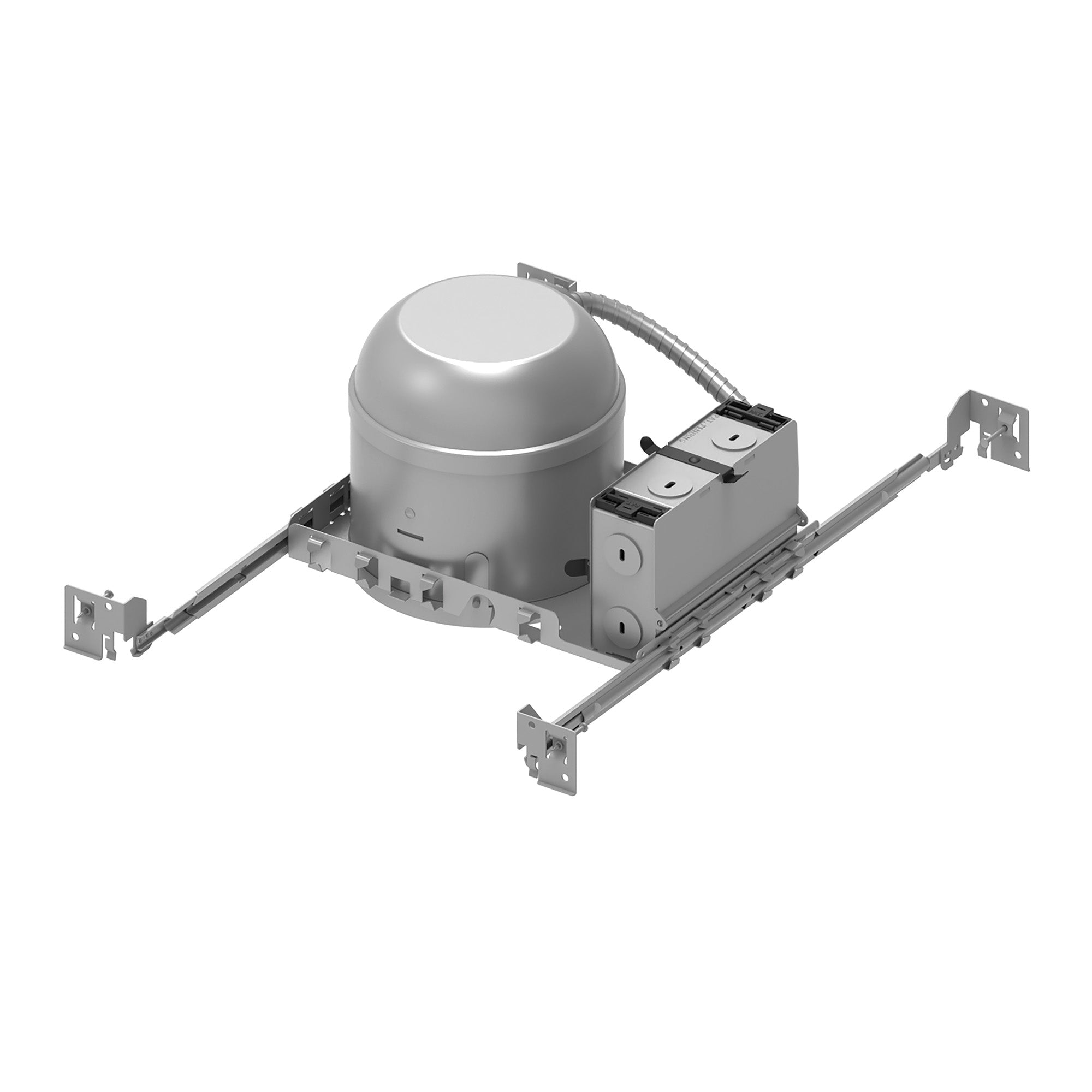 Nora Lighting NHIC-527LMRAT/6WEM 5" Shallow IC Airtight Housing with Emergency Battery and Remote Test Switch - 120/277V