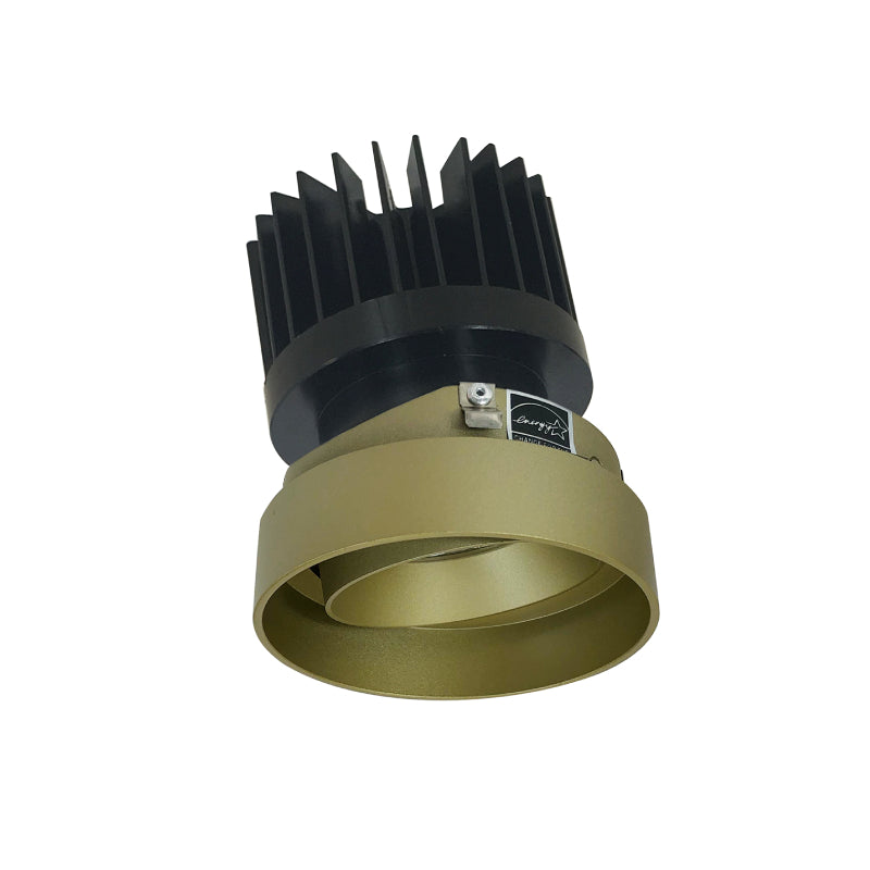 Nora Lighting NIO-4RTLACDXCH/HL 4" Iolite LED Round Trimless Adjustable Reflector - CCT: Comfort Dim - 28W - Reflector Finish: Champagne Haze - Adjustable Finish: Champagne Haze