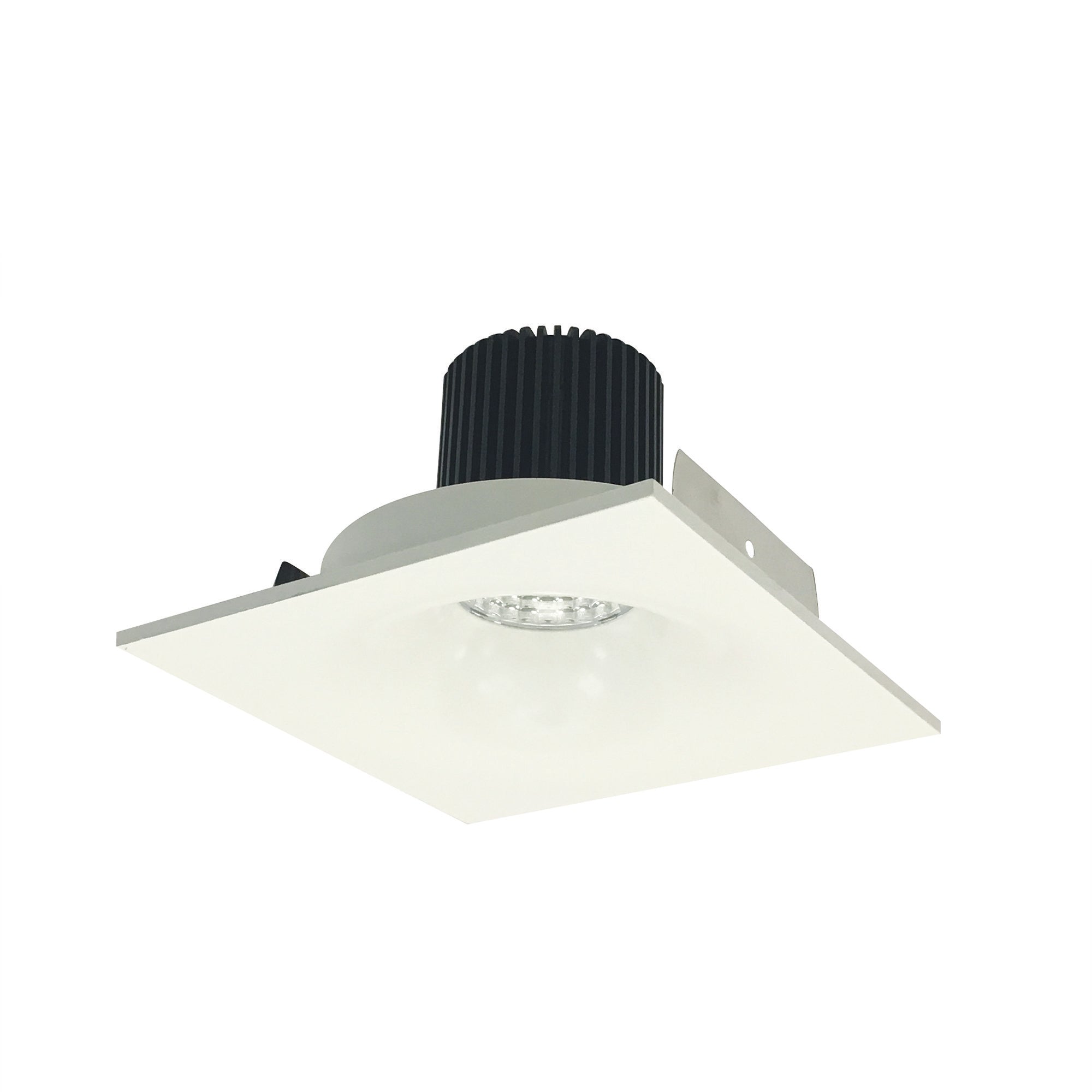 Nora Lighting NIO-4SNBCDXWW/HL 4" Iolite LED Square Bullnose - High Lumens - CCT: Comfort Dim (3100K-1800K) - Finish: White