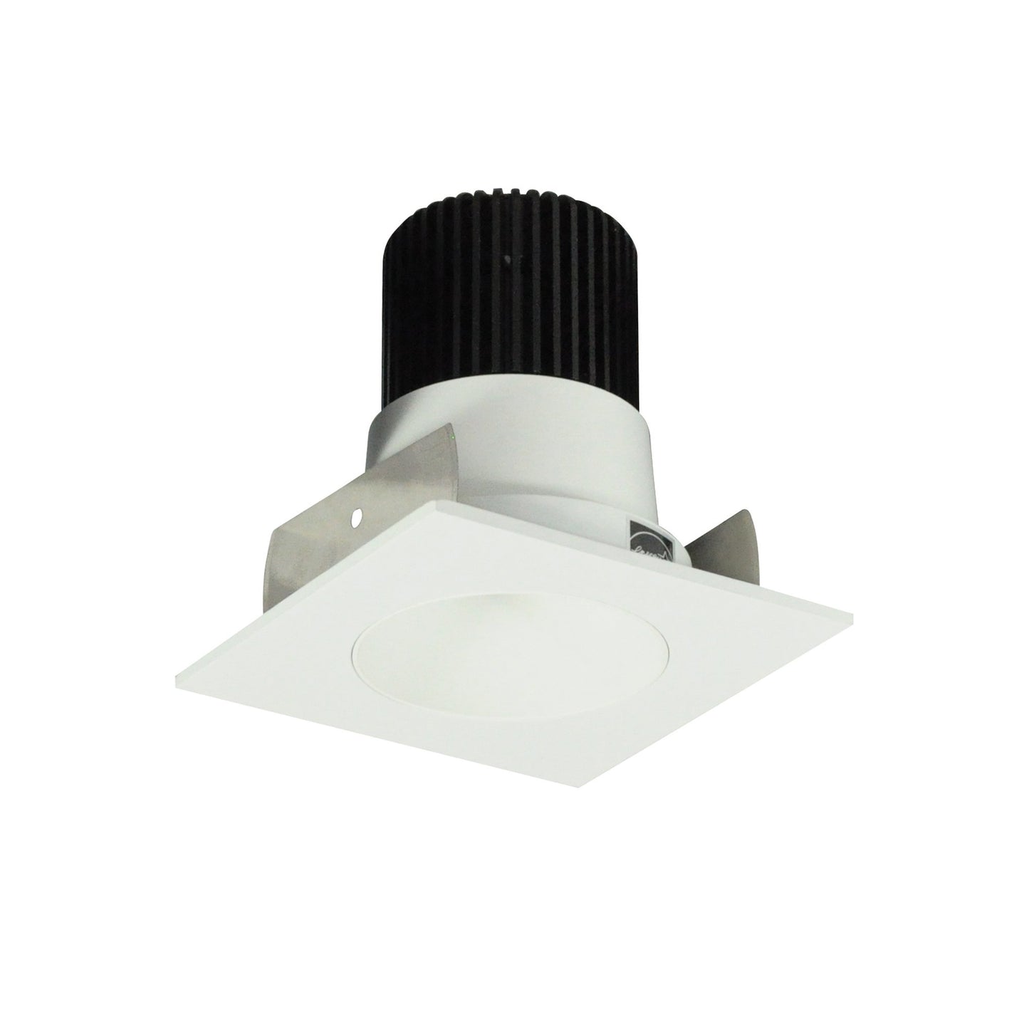 Nora Lighting NIOB-2SNDCCDXMPW/HL 2" Iolite LED Square Reflector with Round Aperture - High Lumens - CCT: Comfort Dim (3100K-1800K) - Finish: Matte Powder White