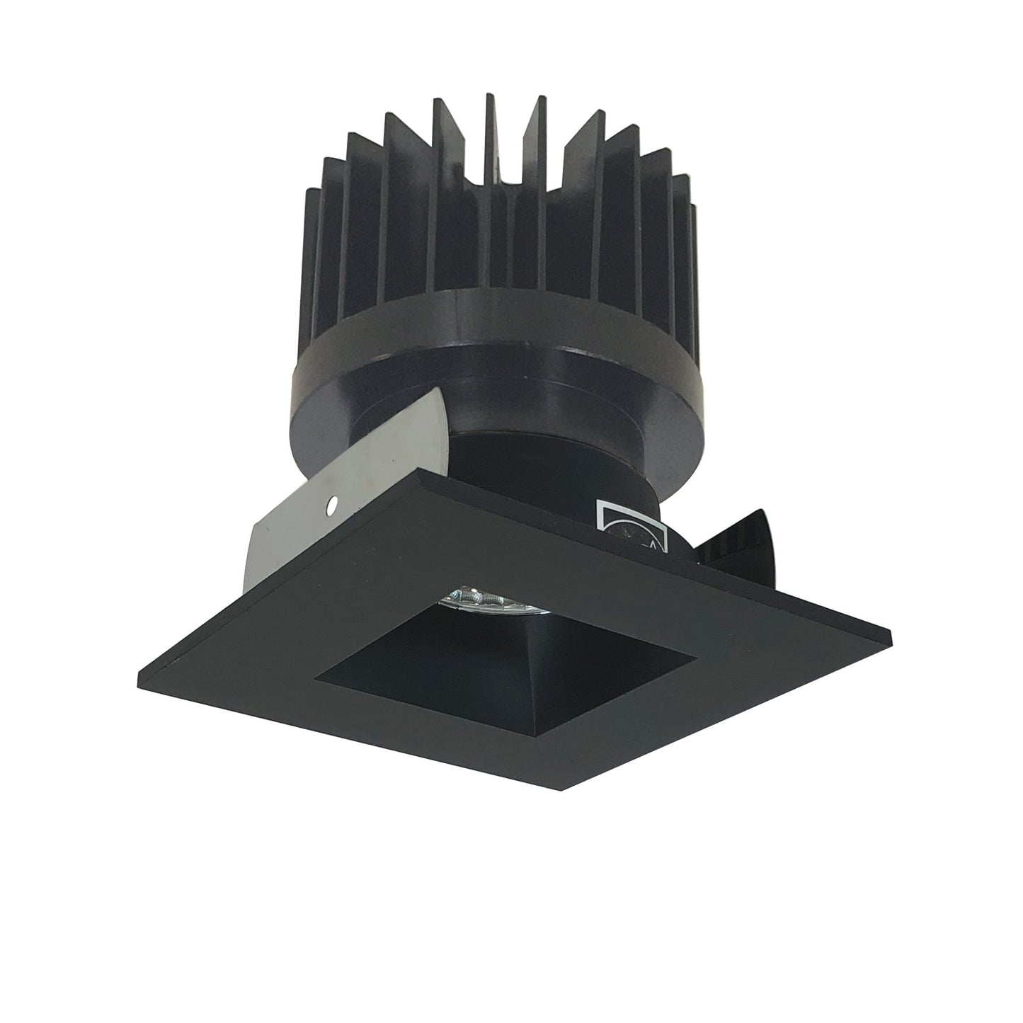 Nora Lighting NIOB-2SNDSQCDXBB/HL 2" Iolite LED Square Reflector with Square Aperture - High Lumens - CCT: Comfort Dim (3100K-1800K) - Finish: Black