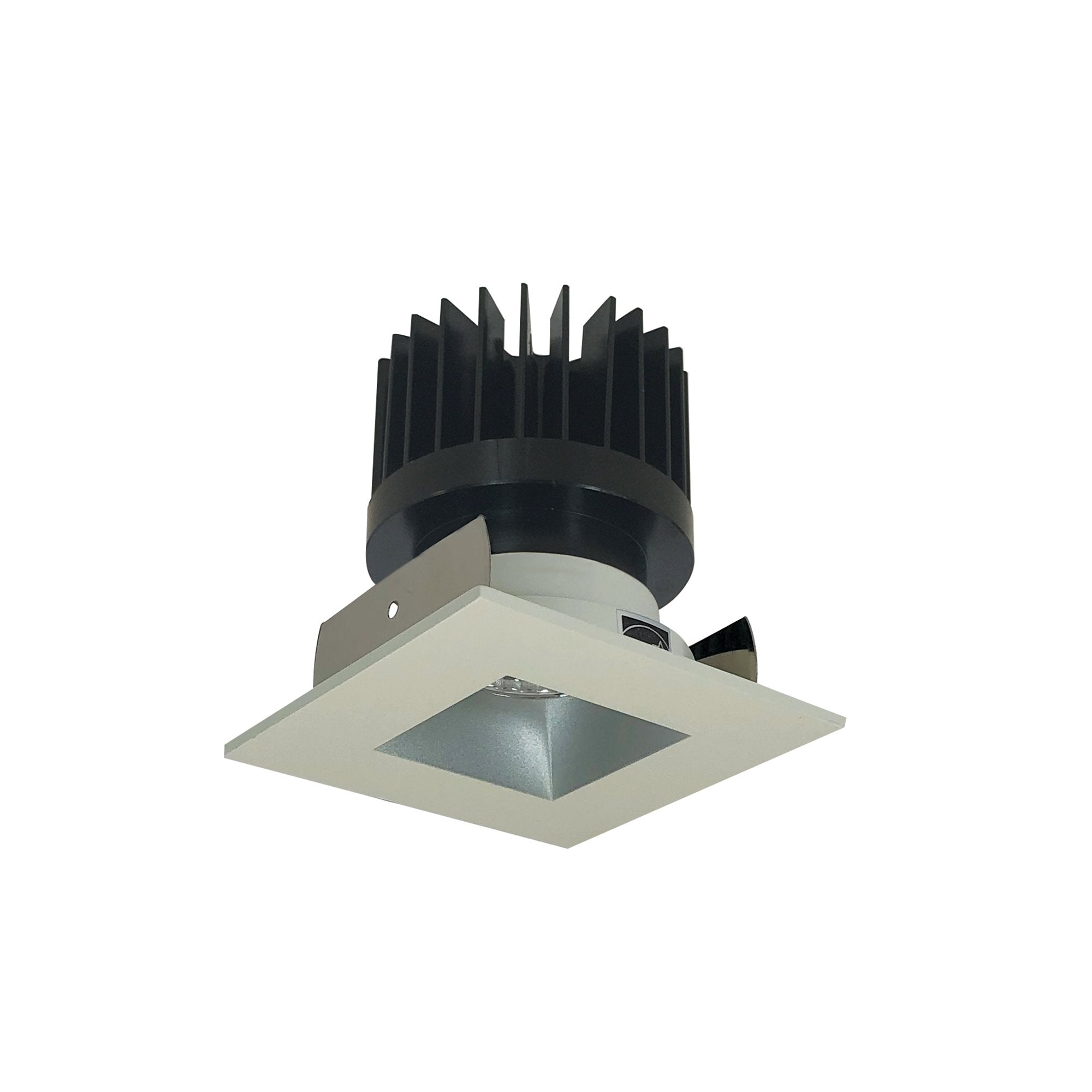Nora Lighting NIOB-2SNDSQCDXHW/HL 2" Iolite LED Square Reflector with Square Aperture - High Lumens - CCT: Comfort Dim (3100K-1800K) - Finish: Haze / White
