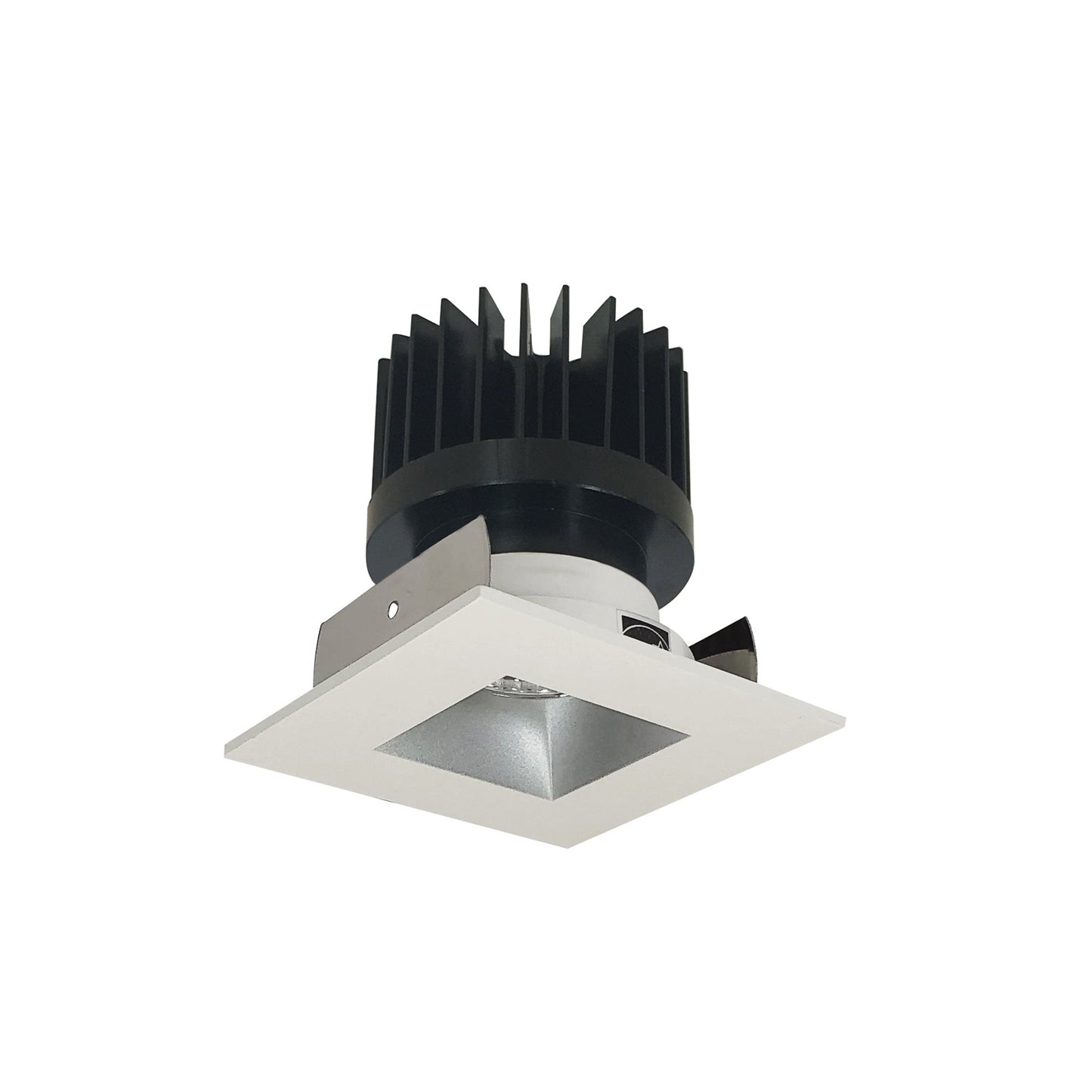 Nora Lighting NIOB-2SNDSQCDXHZMPW/HL 2" Iolite LED Square Reflector with Square Aperture - High Lumens - CCT: Comfort Dim (3100K-1800K) - Finish: Haze / Matte Powder White