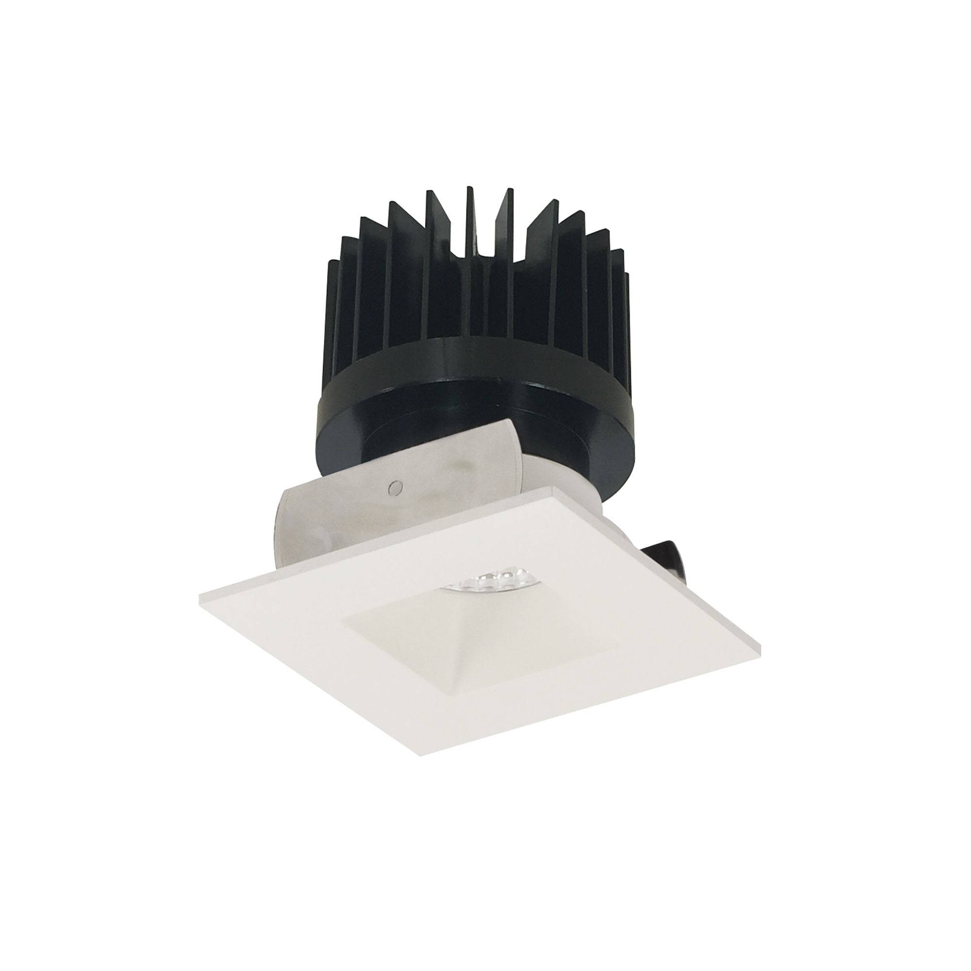 Nora Lighting NIOB-2SNDSQCDXMPW/HL 2" Iolite LED Square Reflector with Square Aperture - High Lumens - CCT: Comfort Dim (3100K-1800K) - Finish: Matte Powder White