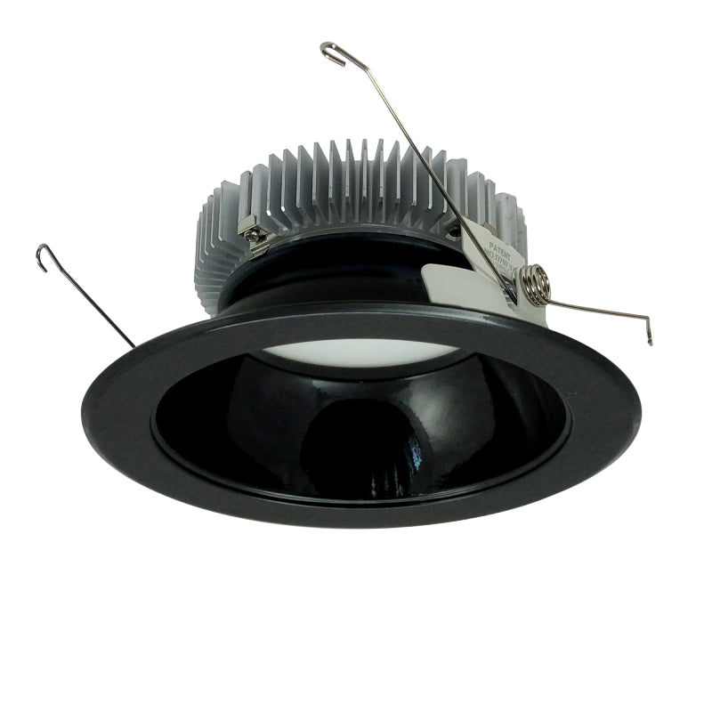 Nora Lighting NLCB2-65120CDBB 6" Cobalt LED High Lumen Round Reflector - CCT: Comfort Dim - 22W - Reflector Finish: Black - Trim Finish: Black