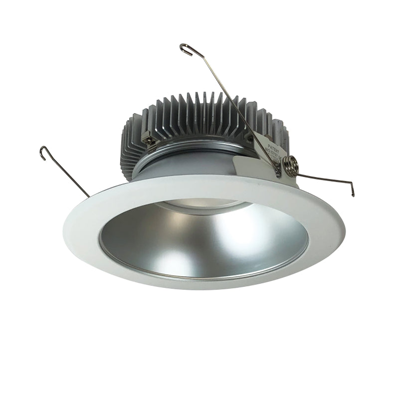 Nora Lighting NLCB2-65120CDDW 6" Cobalt LED High Lumen Round Reflector - CCT: Comfort Dim - 30W - Reflector Finish: Diffused Clear - Trim Finish: White