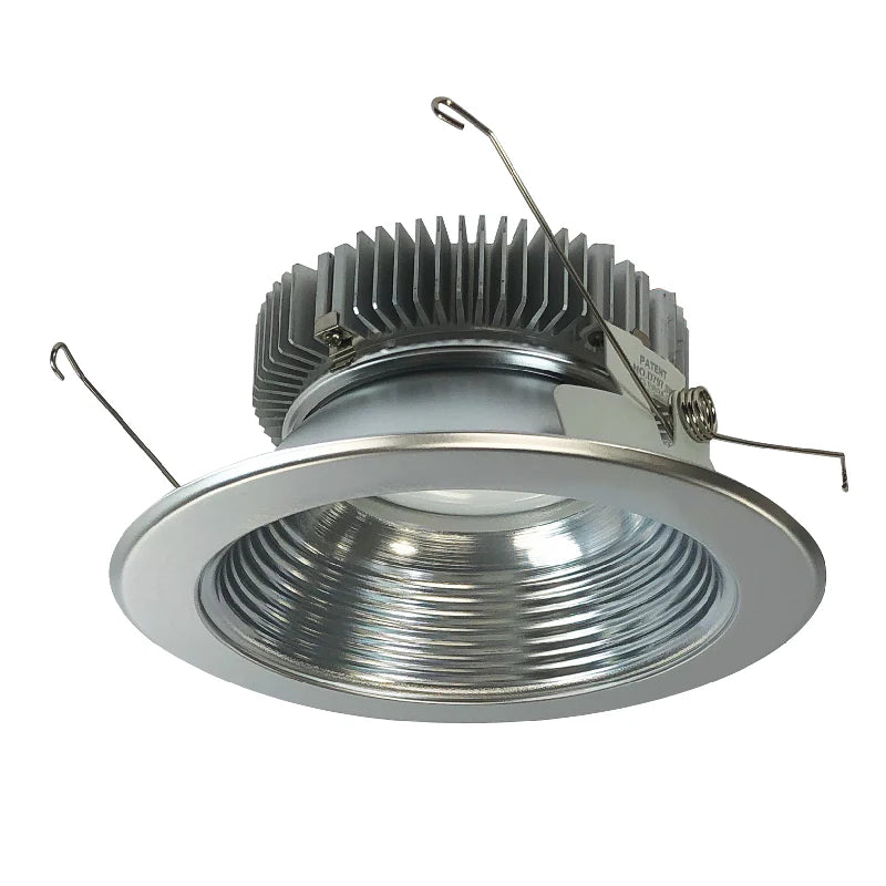 Nora Lighting NLCB2-65220CDNN 6" Cobalt LED High Lumen Round Baffle - 2000 lm - CCT: Comfort Dim - 30W- Baffle Finish: Natural Metal - Flange Finish: Natural Metal