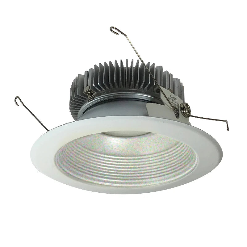 Nora Lighting NLCB2-65220CDWW 6" Cobalt LED High Lumen Round Baffle - 2000 lm - CCT: Comfort Dim - 30W- Baffle Finish: White - Flange Finish: White