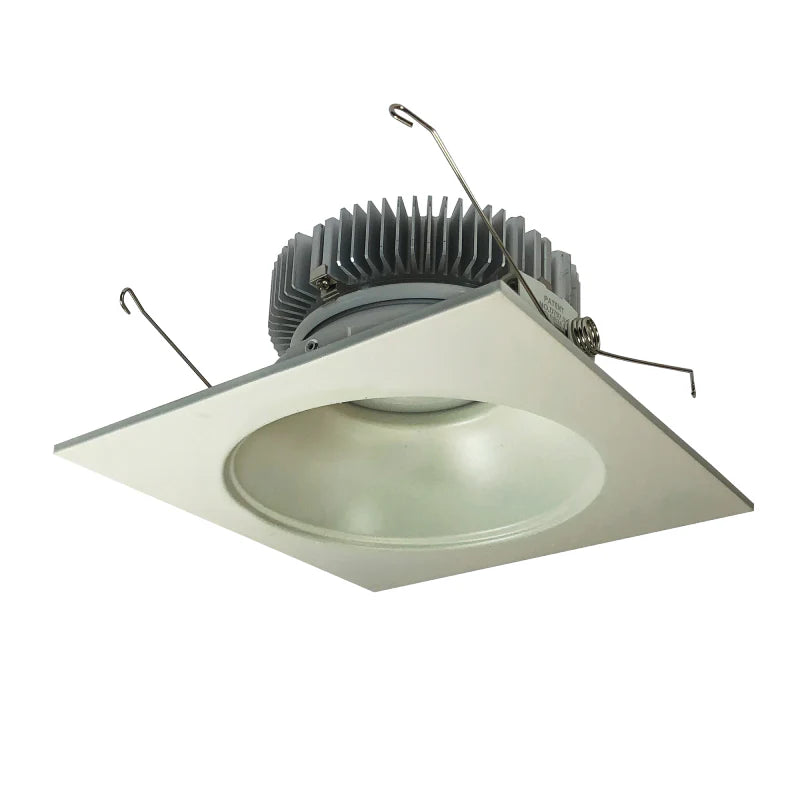 Nora Lighting NLCB2-65315CDWW 6" Cobalt LED High Lumen Square Reflector W/Round Aperture - 1500 lm - CCT: Comfort Dim - 22W- Reflector Finish: White - Flange Finish: White