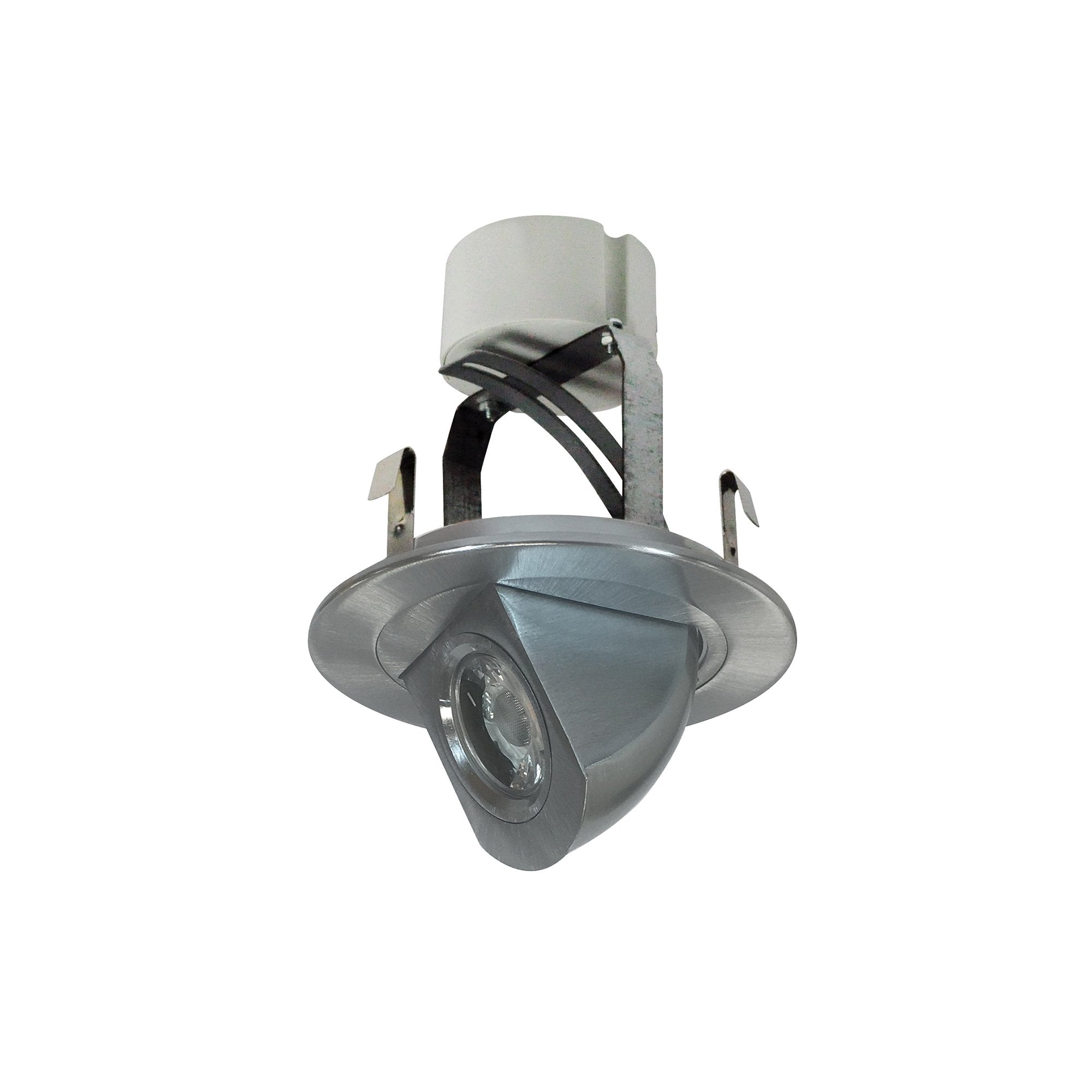 Nora Lighting NLCBC-47040XN 4" Round Cobalt Retrofit Adjustable Elbow - CCT: 4000K - 13W - Finish - Natural Metal