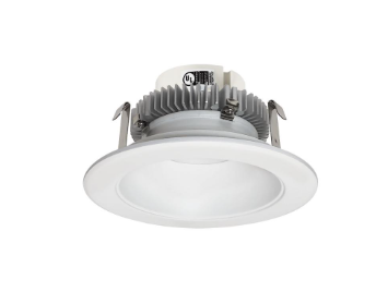 NORA Lighting NLCBC2-451TWMPW/10 4" Cobalt Click Round Retrofit Reflector, Lumens 1000lm / Wattage 13.5W, Selectable CCT, Matte Powder White Reflector / Matte Powder White Flange