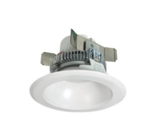 NORA Lighting NLCBC2-451TWWW/10 4" Cobalt Click Round Retrofit Reflector, Lumens 1000lm / Wattage 13.5W, Selectable CCT, White Reflector / White Flange