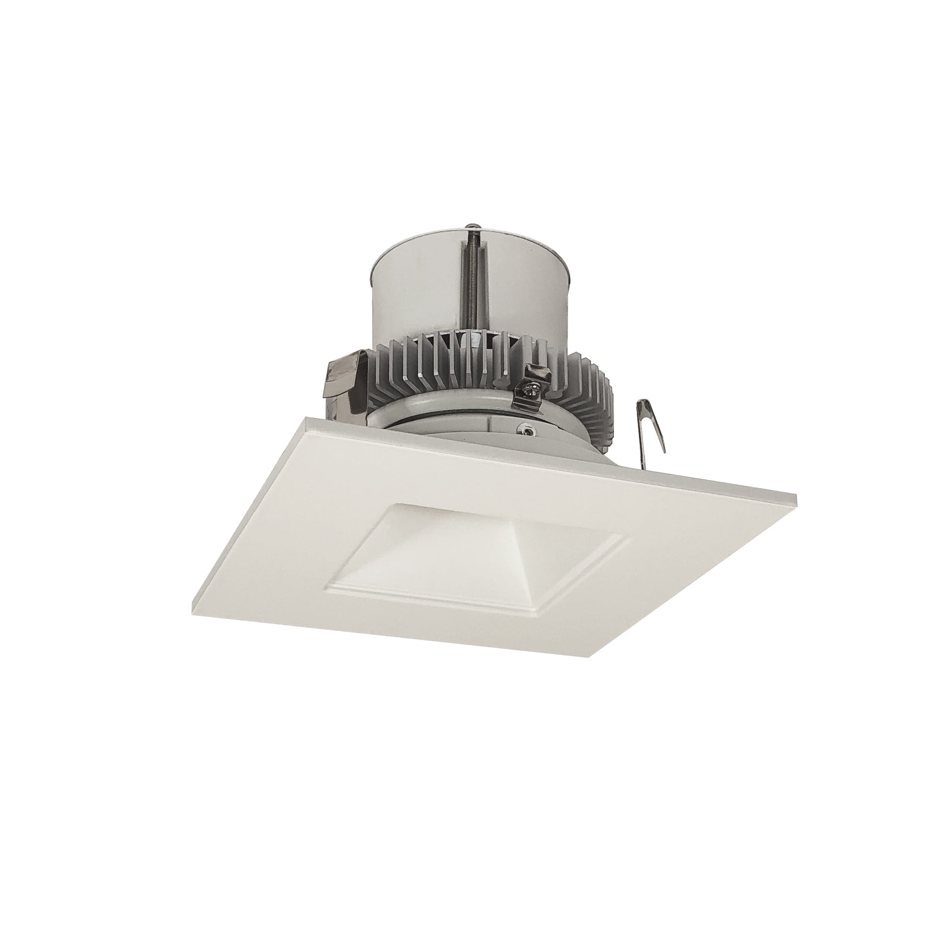 Nora Lighting NLCBC2-45640WW/A 4" Cobalt Click Square Retrofit Reflector with Square Aperture - 750lm - CCT: 4000K - Finish: White