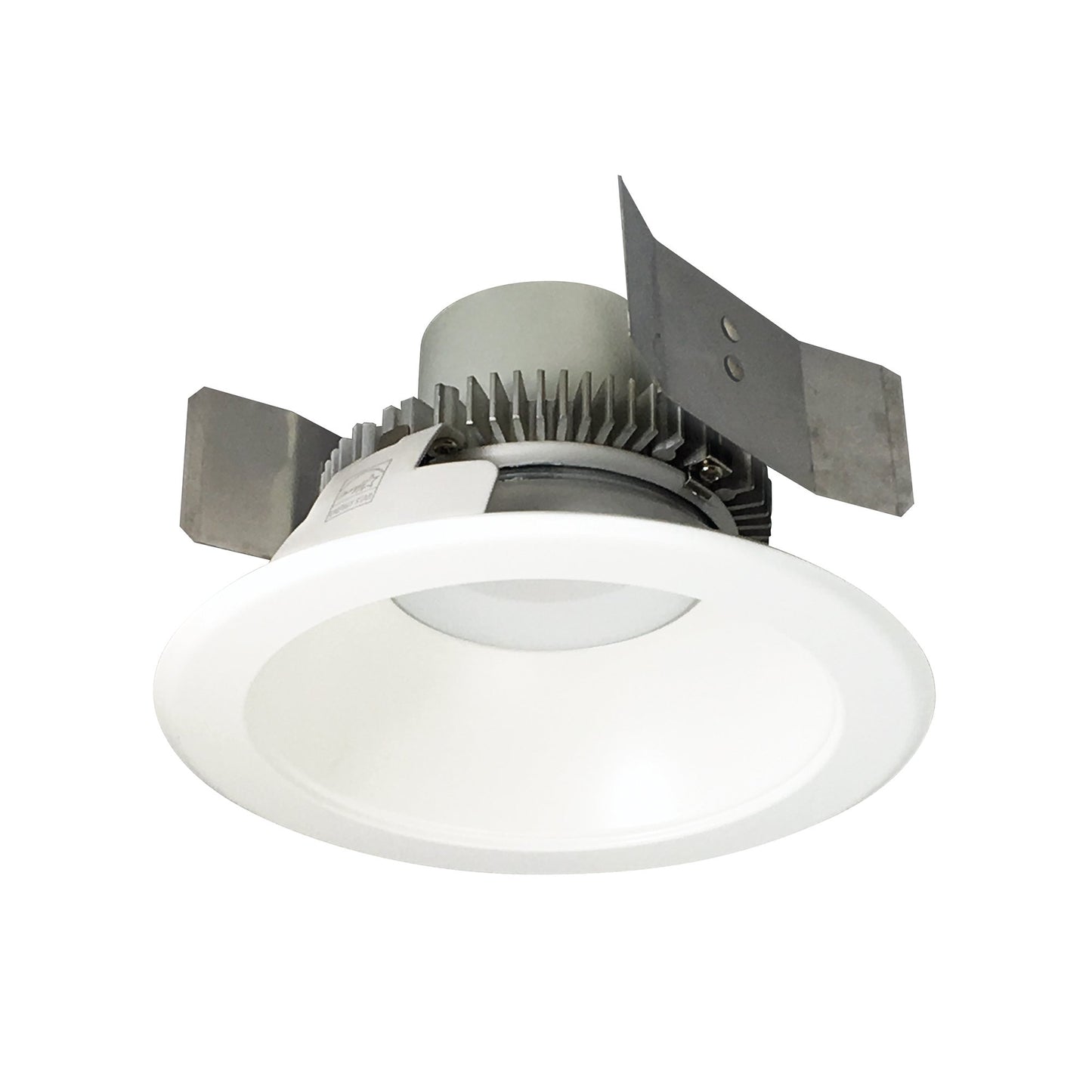 Nora Lighting NLCBC2-55135MPW/A 5" Cobalt Click Round Retrofit Reflector - 750lm - CCT: 3500K - Finish: Matte Powder White