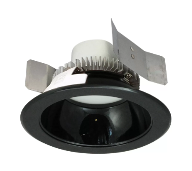 NORA Lighting NLCBC2-551TWBB/10 5" Cobalt Click Round Retrofit Reflector, Lumens 1000lm / Wattage 13.5W, Selectable CCT, Black Finish