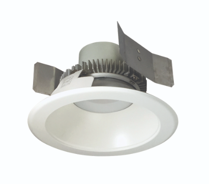 NORA Lighting NLCBC2-551TWMPW/10 5" Cobalt Click Round Retrofit Reflector, Lumens 1000lm / Wattage 13.5W, Selectable CCT, Matte Powder White