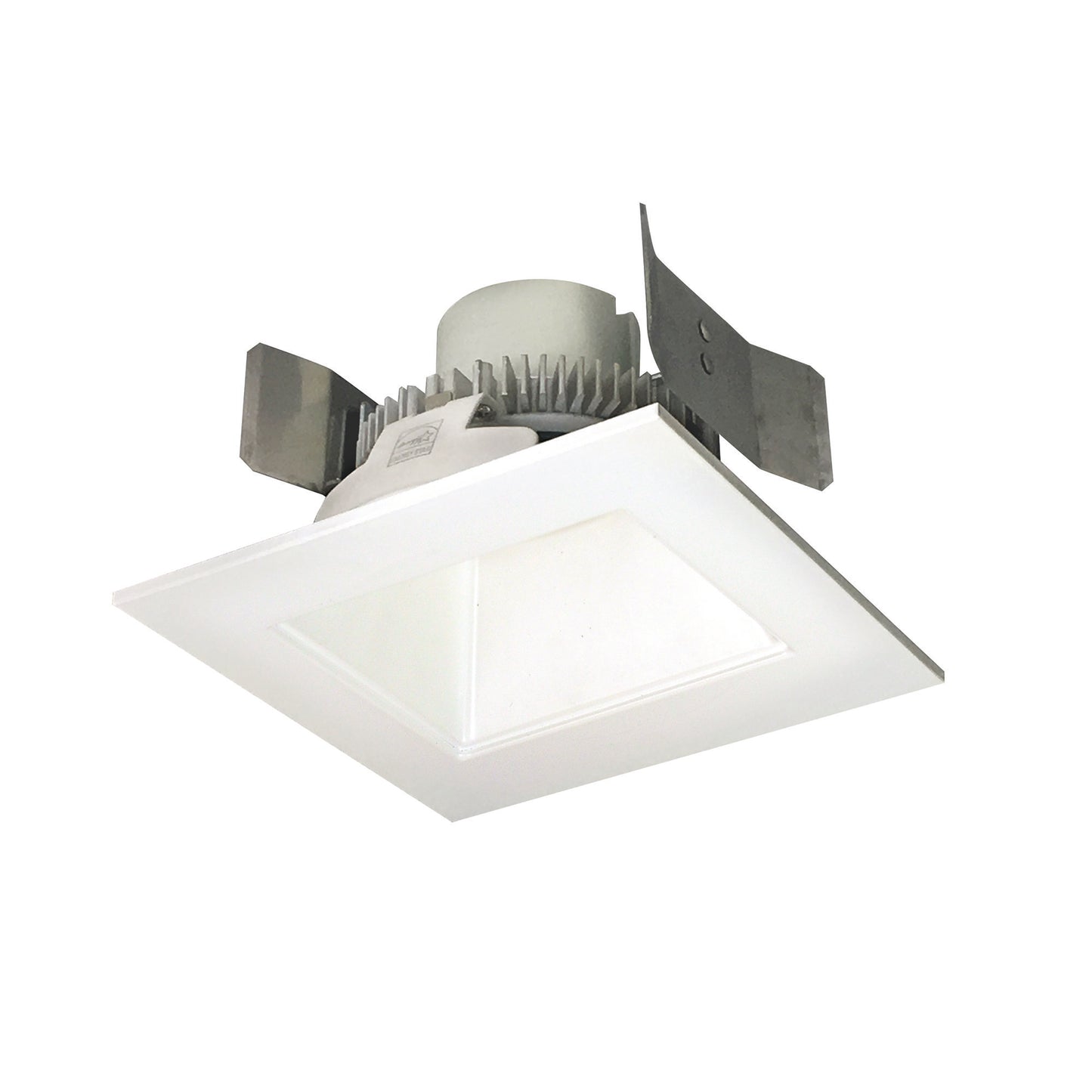 Nora Lighting NLCBC2-55635WW/A 5" Cobalt Click Square Retrofit Reflector with Square Aperture - Lumens: 750 - CCT: 3500K - Reflector Finish: White - Flange Finish: White