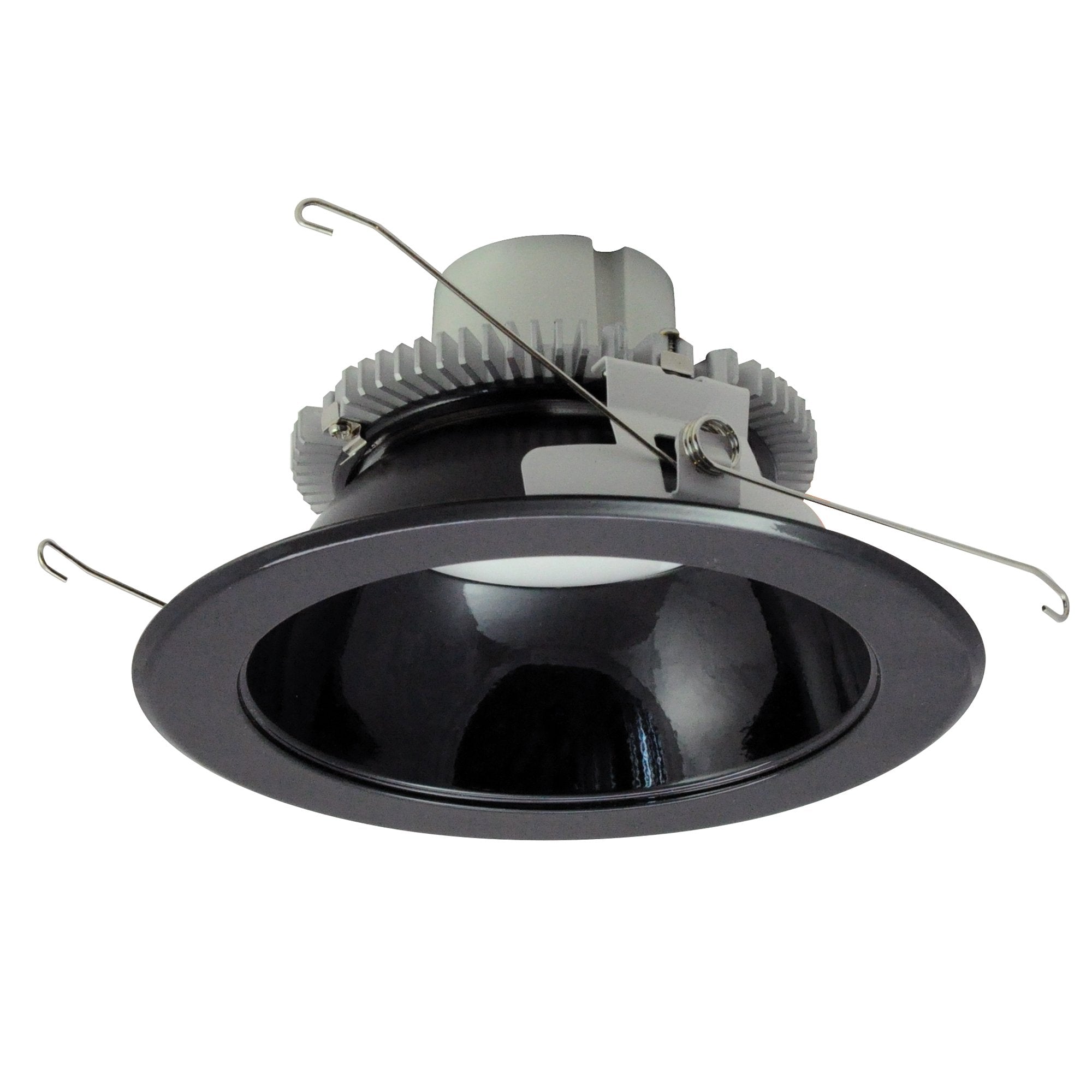 Nora Lighting NLCBC2-651TWBB/10 6" Cobalt Click Round Retrofit Reflector, 1000 Lumens, 13W, Selectable CCT, 90 CRI, Black / Black