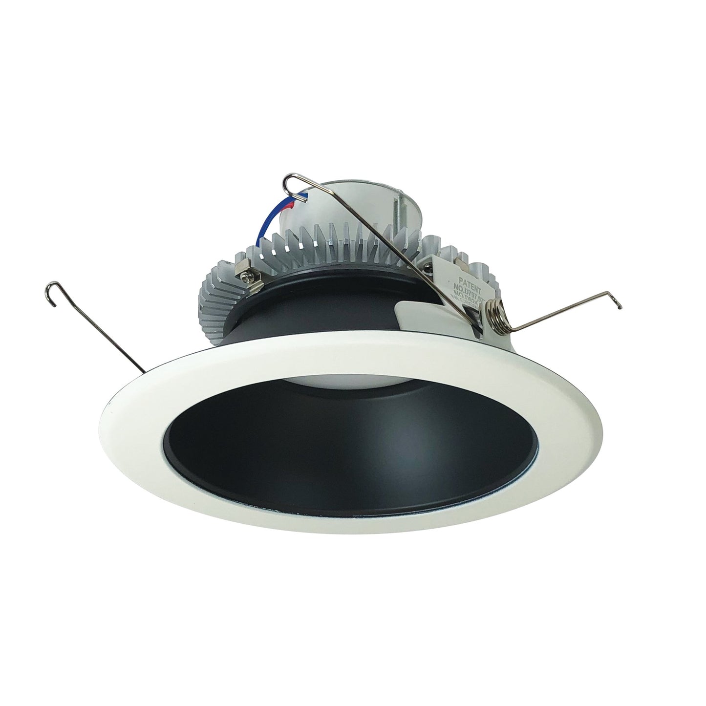 Nora Lighting NLCBC2-651TWBW/10 6" Cobalt Click Round Retrofit Reflector, 1000lm, 120V, 13.5 Watt, Selectable Color Temp., Black / White