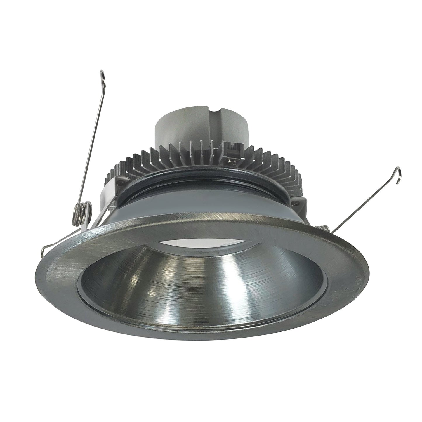 Nora Lighting NLCBC2-651TWNN/10 6" Cobalt Click Round Retrofit Reflector, 1000 Lumens, 13W, Selectable CCT, 90 CRI, Natural Metal