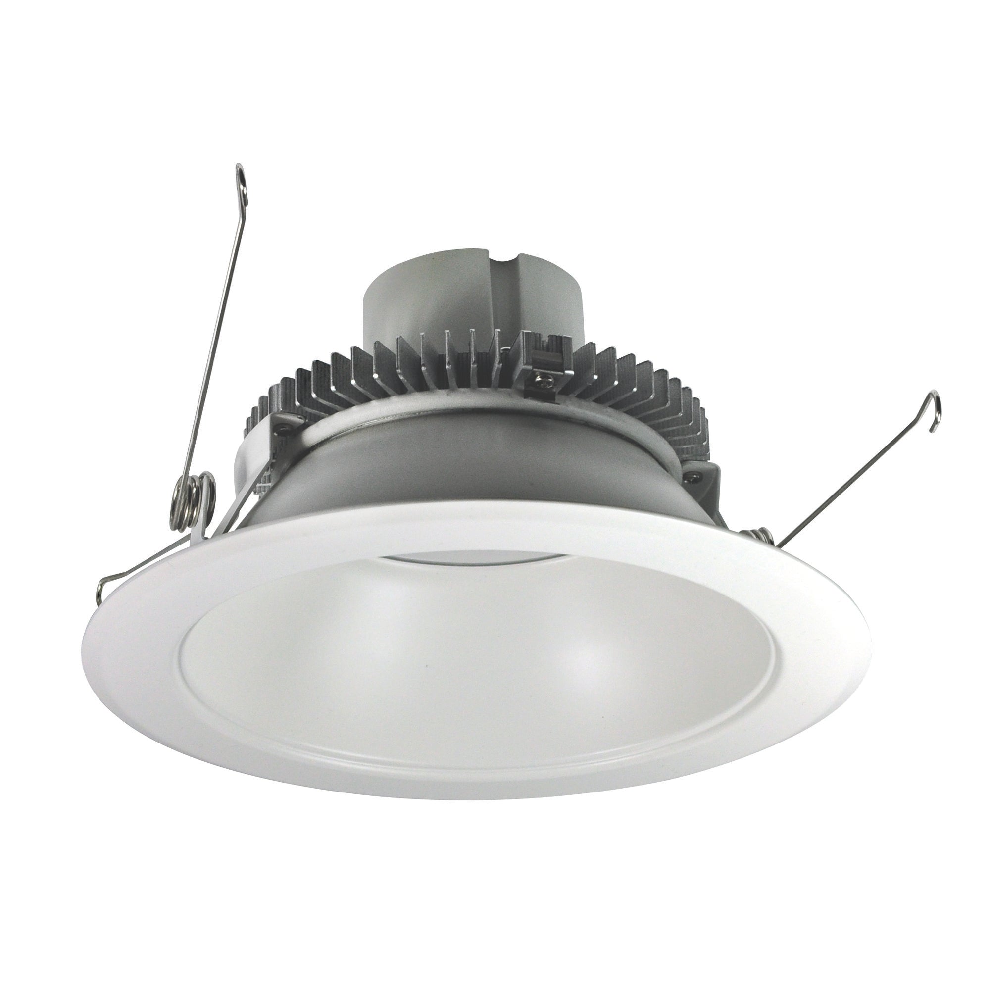 Nora Lighting NLCBC2-651TWWW/10 6" Cobalt Click Round Retrofit Reflector, 1000lm, 120V, 13.5 Watt, Selectable Color Temp., White / White