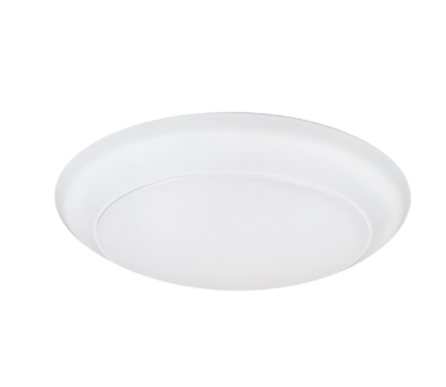Nora Lighting NLOPAC2-R6509T2450W 6" AC Opal LED Surface Mount - 16.5W - 5000K - 1100lm - White - 120V