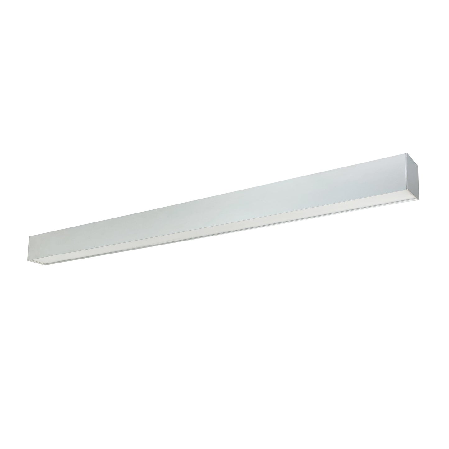 Nora Lighting NLUD-8334A/EMOS 100 Watt L-Line LED Indirect/Direct - Selectable Color Temp., 12304lm Lumens, With Emergency & Motion Sensor, Aluminum