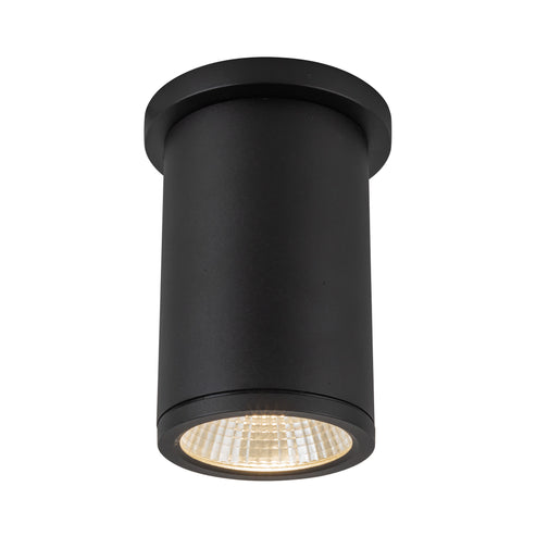 Kuzco Lighting EC264106-BK Nordic 6-in (3-in Dia.) Exterior Ceiling Light - CCT: 3000K - Finish: Black