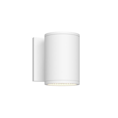 Kuzco Lighting EW264105-WH Nordic 5-in (3-in Dia.) Exterior Wall Light CCT: 3000K - Finish: White