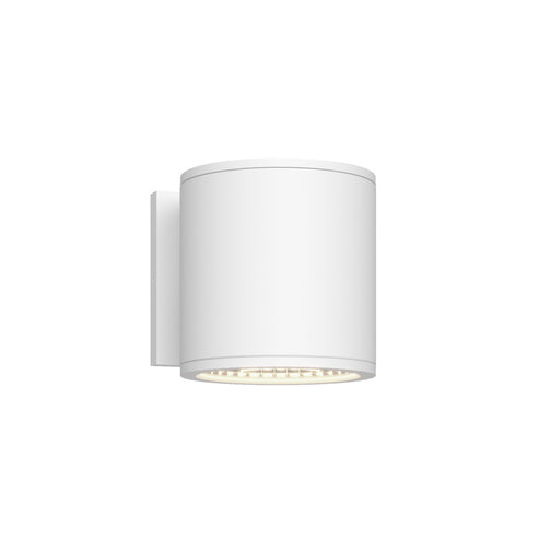 Kuzco Lighting EW265105-WH Nordic 5-in (5-in Dia.) Exterior Wall Light CCT: 3000K - Finish: White