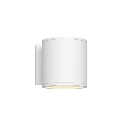 Kuzco Lighting EW265105-WH Nordic 5-in (5-in Dia.) Exterior Wall Light CCT: 3000K - Finish: White
