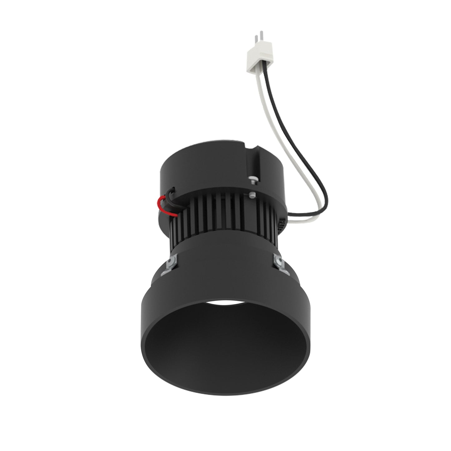 Nora Lighting NPRLV-4RTLNDC40XBB 4" Pearl 12V LED Round Trimless Retrofit Downlight - CCT: 4000K - Lumens: 1150 - Finish: Black