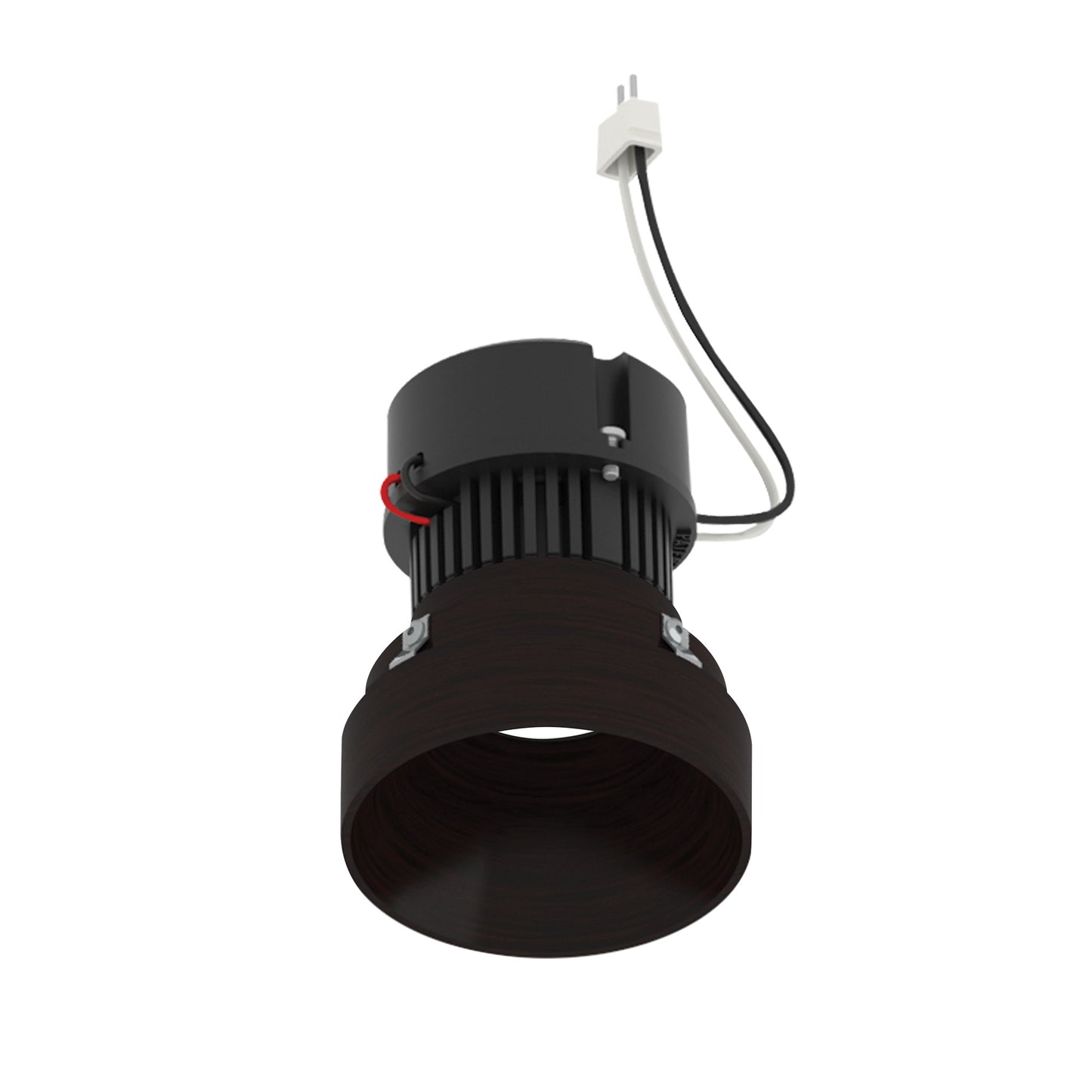 Nora Lighting NPRLV-4RTLNDC27XBZ 4" Pearl LED Round Trimless Retrofit Downlight - Lumens: 1150lm - CCT: 2700K - Finish: Bronze