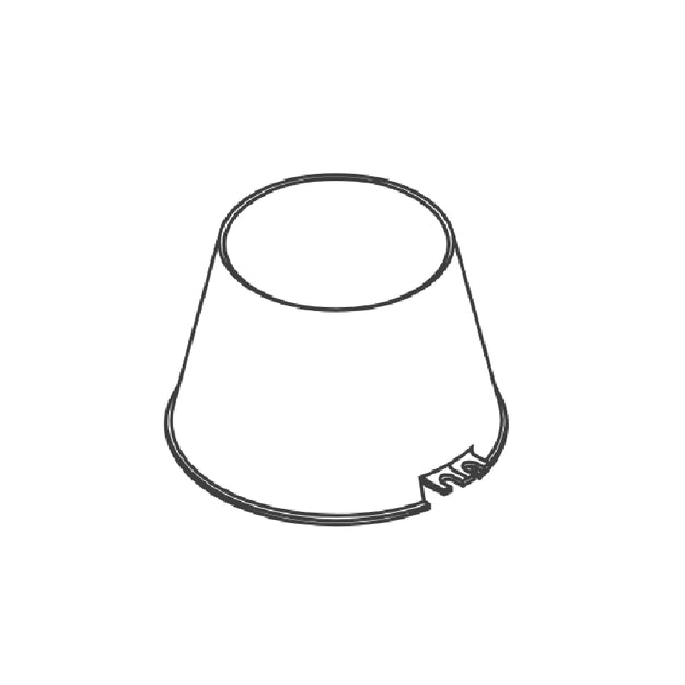 Visual Comfort Architectural E2TREFNS2B 2" LED Trim Mounted Reflector, Non-Slotted