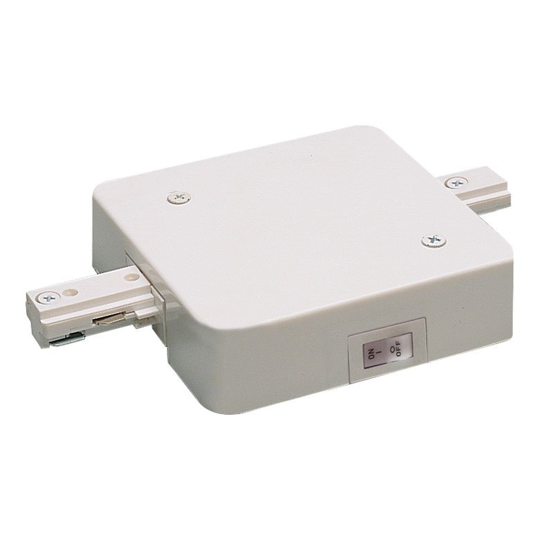 Nora Lighting NT-358W/4A In-Line Feed with Circuit Limiter for One-Circuit Track
