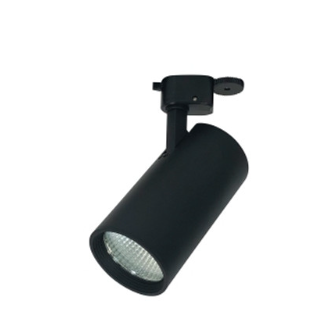 NORA Lighting NTE-85518S940B Jason Round LED Track Head, Voltage 120V, Wattage 18W, 1400 Lumens, Spot, Color Temperature 4000K, Black