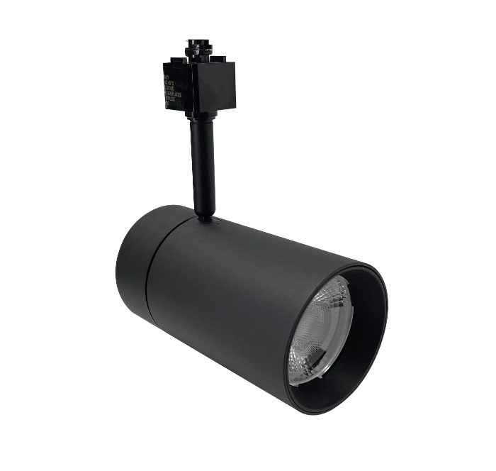 Nora Lighting NTE-866L940NB Max XL LED Track Head Ceiling Light, Narrow Flood Optic, Lumens 3650Lm, Color Temperature 4000K, Black Finish